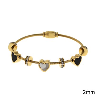 Fashion Jewellery Steel Bracelet - Gold-colored - Casual - Trendyol