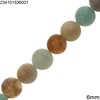 Amazonite Beads Two Tone 6mm