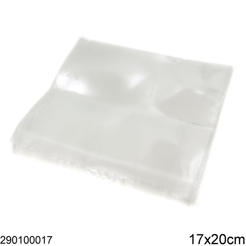 Σακουλάκι Πλαστικό με Αυτοκόλλητο 17x20cm , 47τεμάχια/100γρ