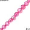 Freshwater Pearl Flat Beads 5mm