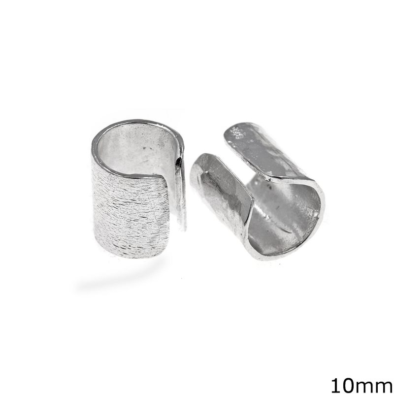 Σκουλαρίκια Ασημένια  925 Χειροπέδα 10mm