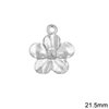 Μενταγιόν Χυτό Λουλούδι 21.5mm